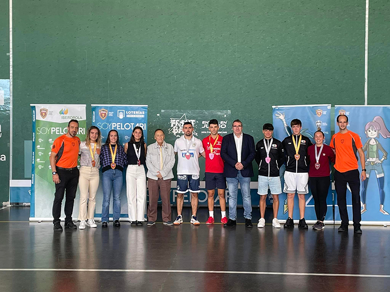 Doblete navarro en el Campeonato de Espa&ntilde;a de Frontball