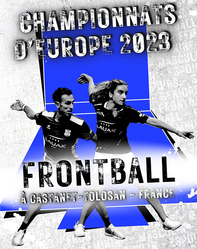Cinco navarros en el Campeonato de Europa de Frontball