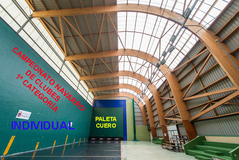 Servida la Final del Campeonato Navarro de Paleta Cuero de Primera Categor&iacute;a