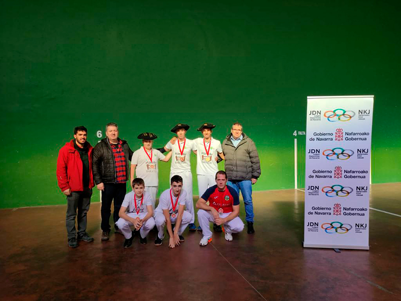 Triplete del Au&ntilde;amendi en las finales de Xare