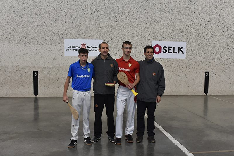 M&aacute;xima igualdad en el campeonato Navarro del Cinco y Medio
