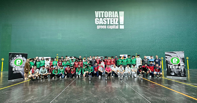 Torneo GRABNI: Navarra Campe&oacute;n de Trinkete y Subcampe&oacute;n en Pared Izquierda.