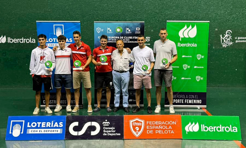 Larraina y Club Tenis Pamplona, Reyes de Europa