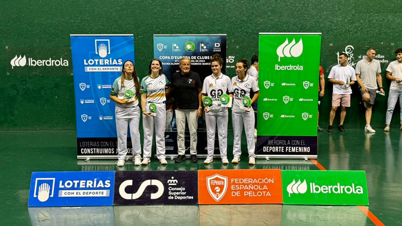 Larraina y Club Tenis Pamplona, Reyes de Europa