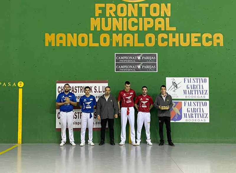 Cinco navarros en el Campeonato de Parejas de la LENC