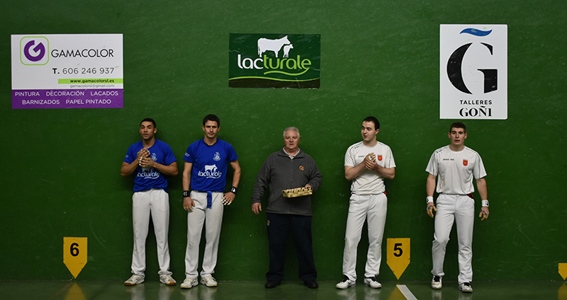 Definidas las finales del Campeonato Navarro de Clubes de Mano Parejas