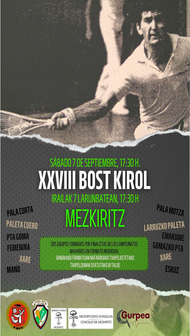 Vuelve el Bost Kirol