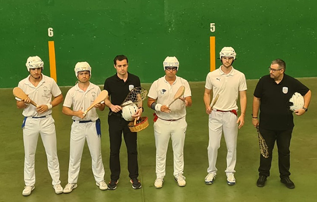 Poker navarro en la LXXIV Semana Internacional de Pelota de Gijón