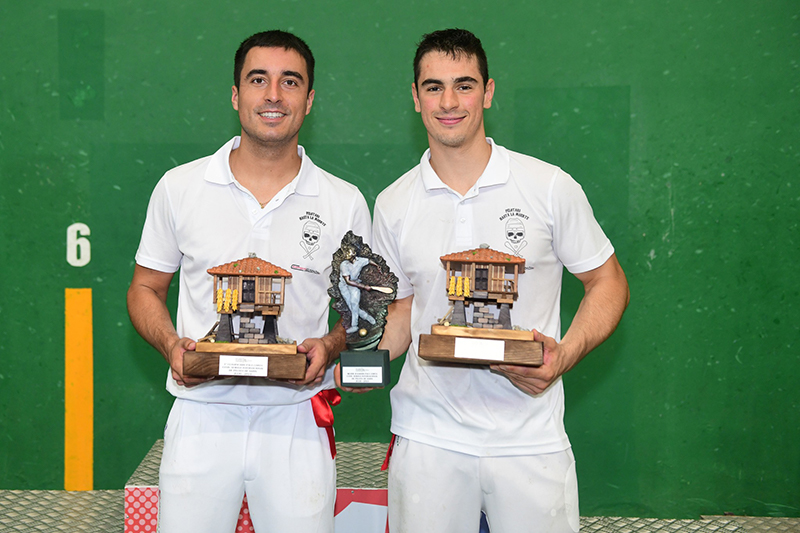 Poker navarro en la LXXIV Semana Internacional de Pelota de Gijón