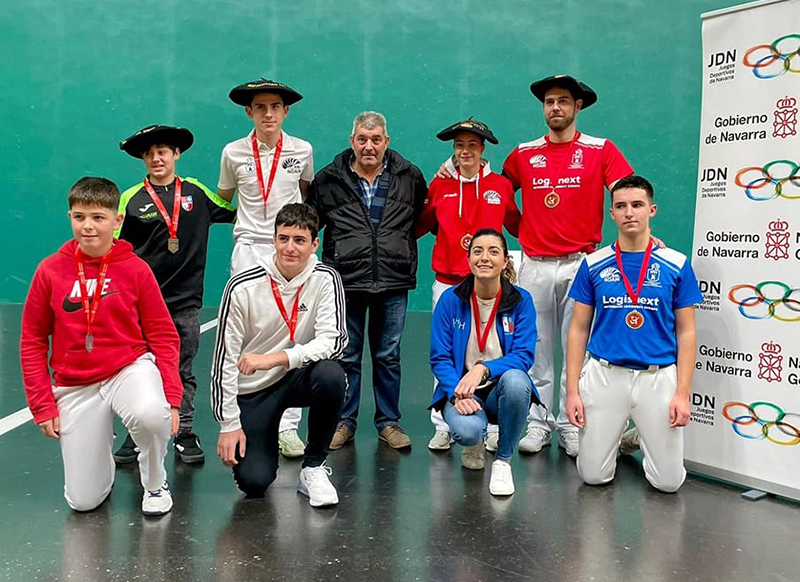 Noain se luce en las finales de Cesta Individual