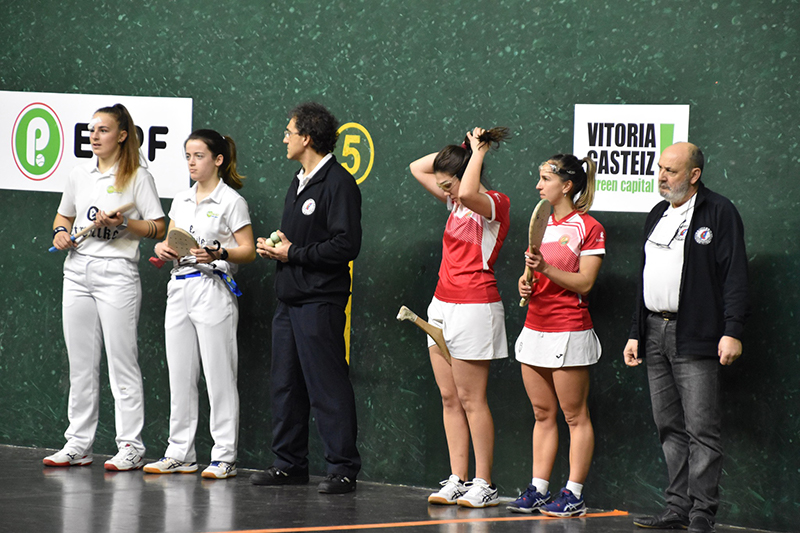 El Au&ntilde;amendi se apunta el Campeonato de Euskadi de Clubes de Paleta Goma Femenina
