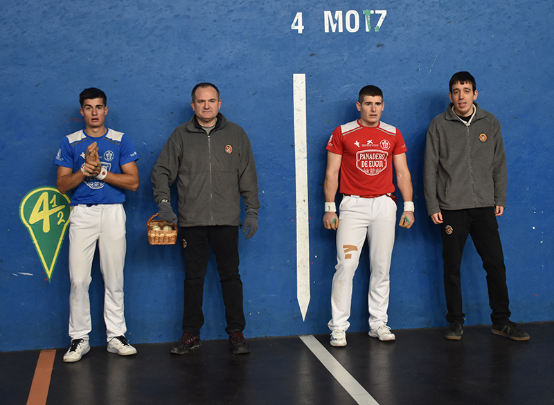 Aizane Ibarrola y Andoni Sarasibar se llevan el Torneo del 4 y Medio de Huarte