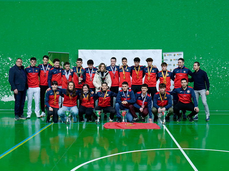 Rep&oacute;quer navarro en el Campeonato de Espa&ntilde;a de Federaciones Juvenil