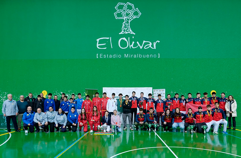 Repóquer navarro en el Campeonato de España de Federaciones Juvenil