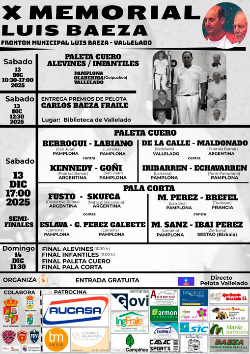 Nueve navarros en el X Memorial Luis Baeza