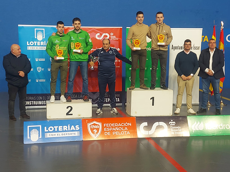 Victoria del Club Pelota Huarte en la Copa del Rey