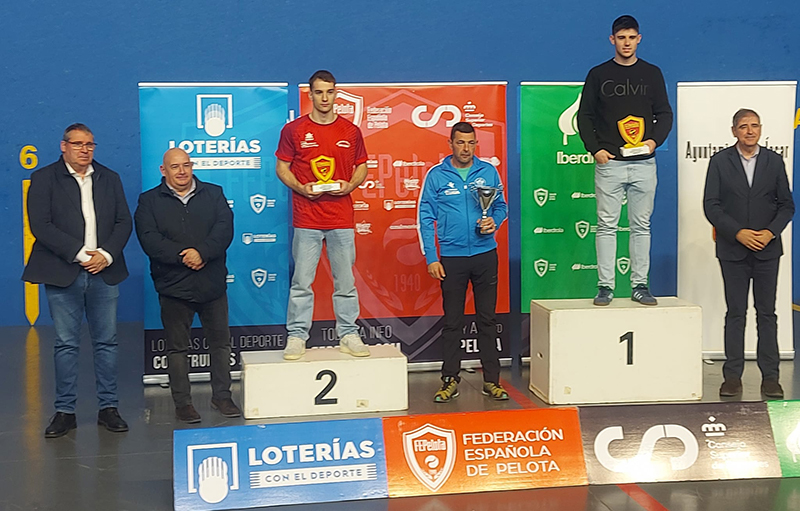Victoria del Club Pelota Huarte en la Copa del Rey