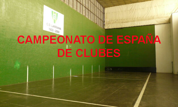 Clasificaciones Campeonato Espa&ntilde;a de Clubes