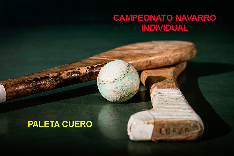 Finales del Campeonato Navarro de Paleta Cuero Individual
