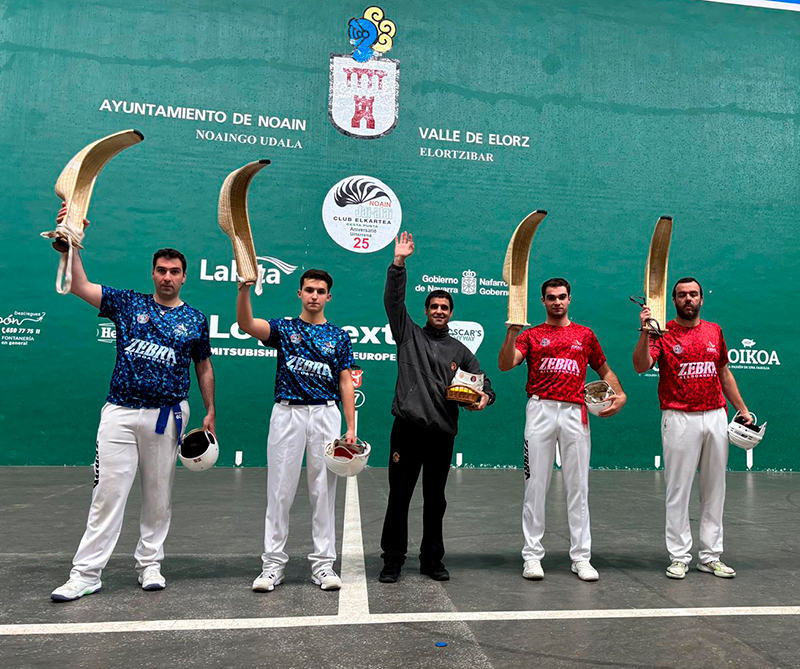 Cesta Punta: Éxito en la I Edición del Navarra Master Series