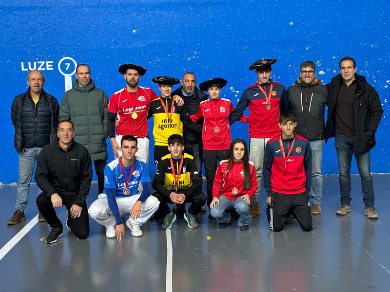 Finales del Campeonato Navarro de Clubes de Paleta Goma y Cesta Punta