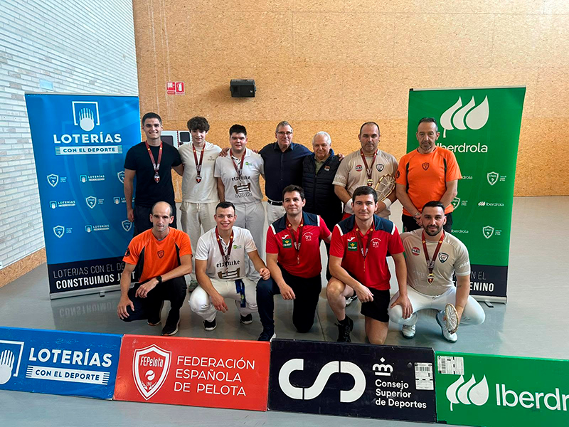 Dos nuevos triunfos para Navarra en el Campeonato de Espa&ntilde;a de Clubes de Trinkete