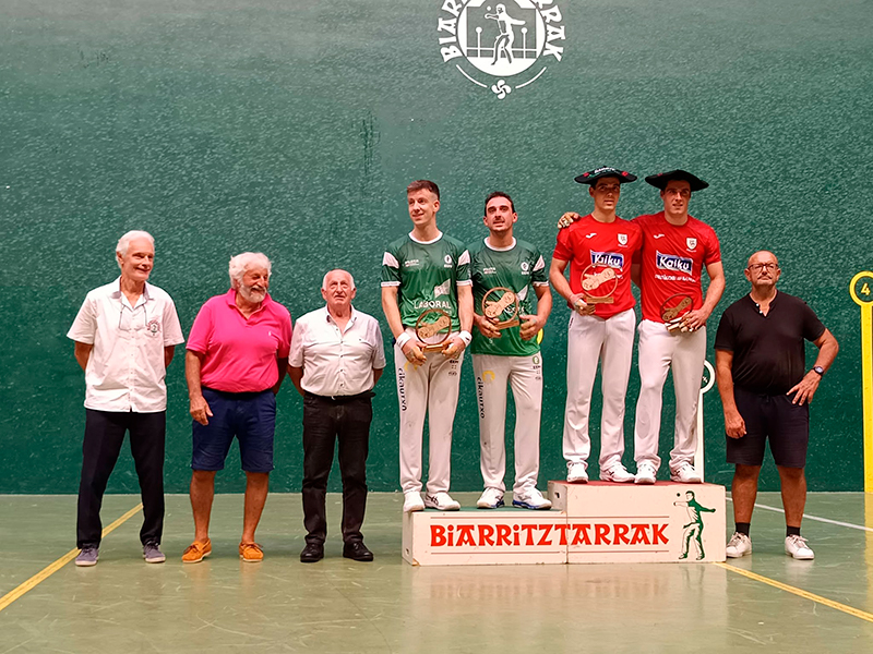 Victorias navarras en el Master Internacional de Biarritz