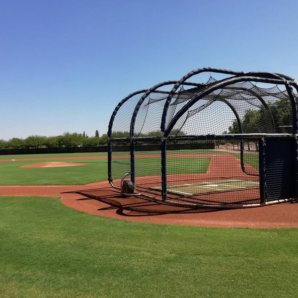 Javier Arilla en el Campus de Los Dodgers