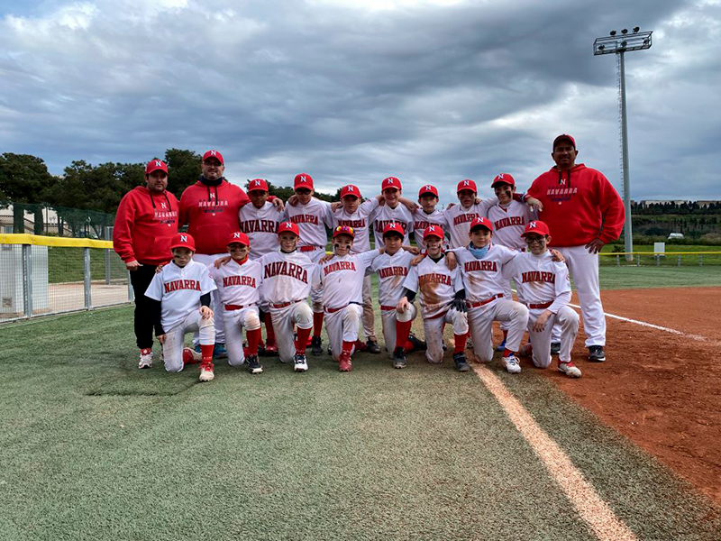 Gran actuaci&oacute;n de la Selecci&oacute;n Navarra Sub 12 en la Catalunya Baseball Week