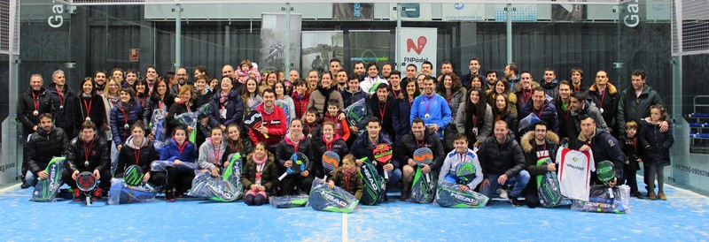 El Arena Entrena P&aacute;del acogi&oacute; la primera prueba del Circuito Navarro Absoluto