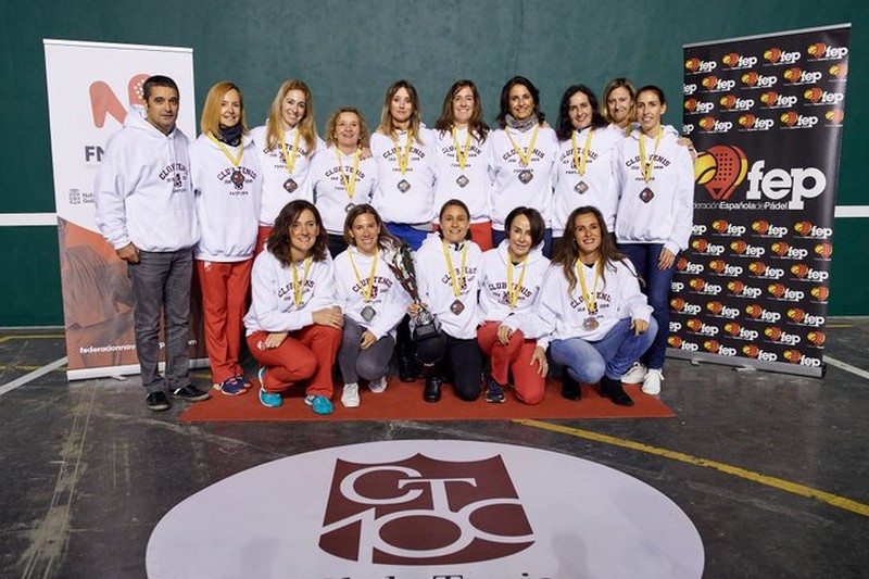 Ascenso para las veteranas del Club Tenis Pamplona