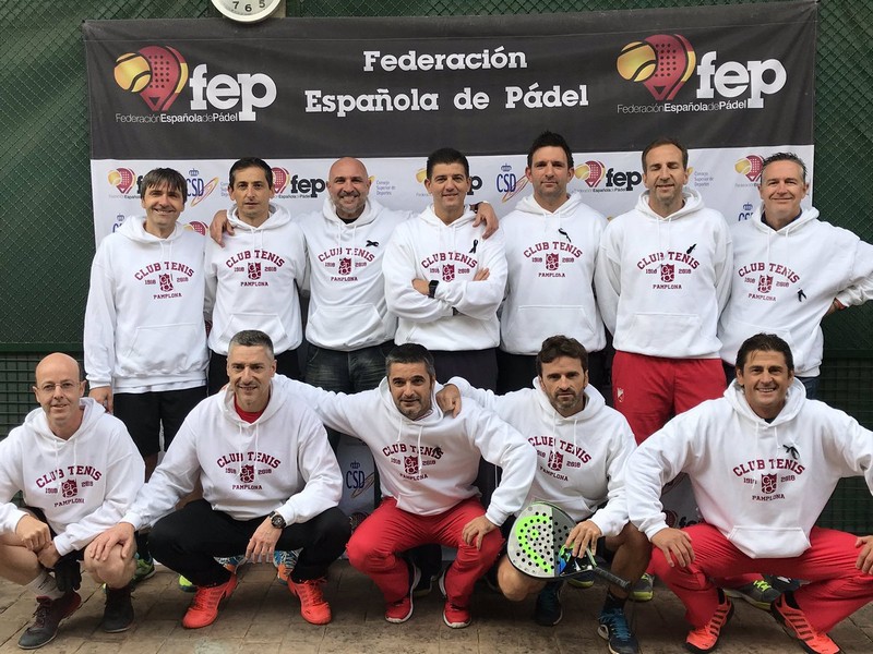 Ascenso para las veteranas del Club Tenis Pamplona