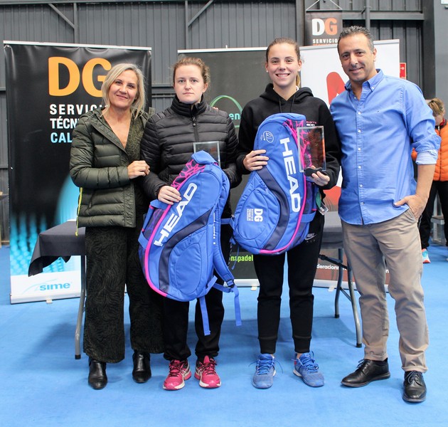Jon Sanz y Christian Calneggia y Maite Gabarrús y Marta Sexmilo, Campeones Navarros Absolutos