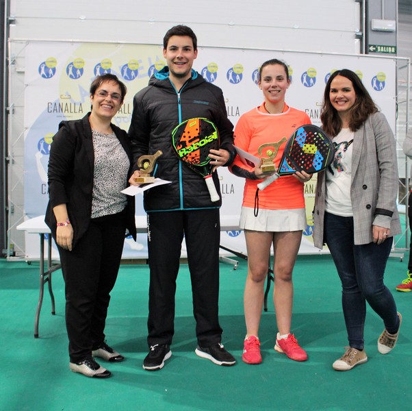 I&ntilde;igo Zaratiegui y Marta Sexmilo, Campeones Navarros de Parejas Mixtas