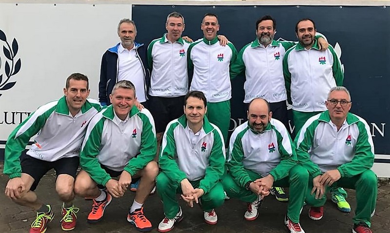 Doblete de Itaroa Pablo Semprún Sport Center en el Campeonato Navarro por Equipos de Clubes de Veteranos.