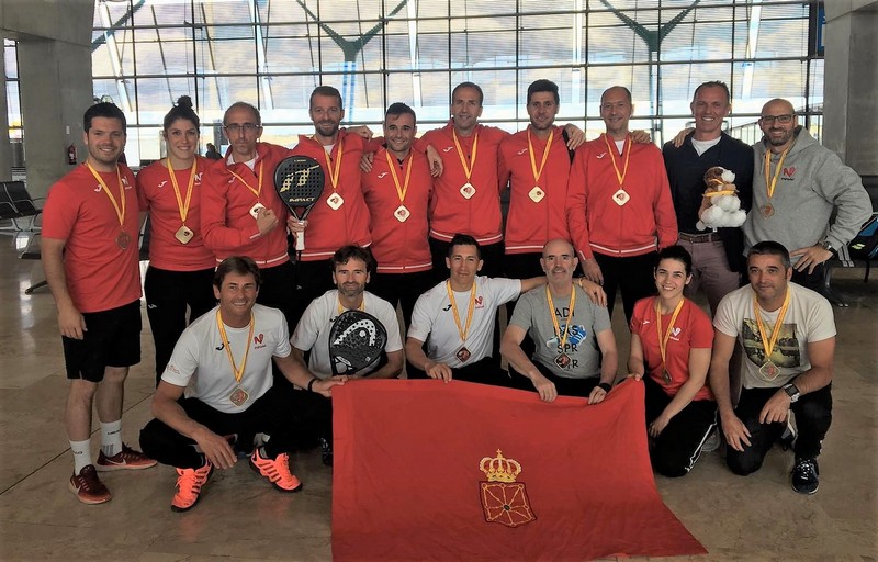 Cal y arena para Navarra en el Campeonato de España de Veteranos