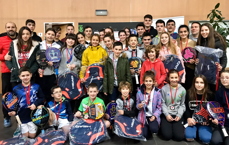 El Arena Entrena P&aacute;del acogi&oacute; la primera prueba del Circuito de Menores 2020