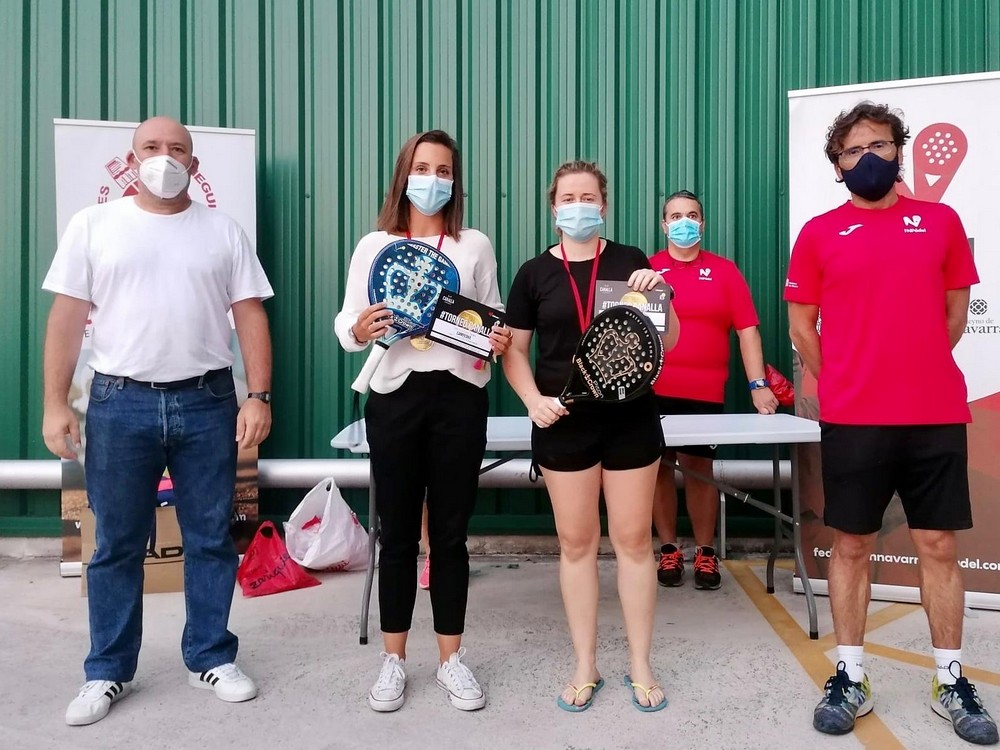 Maite Gabarr&uacute;s y Marta Sexmilo y Jon Sanz e I&ntilde;igo Zaratiegui se apuntan la segunda cita del Circuito Absoluto de P&aacute;del