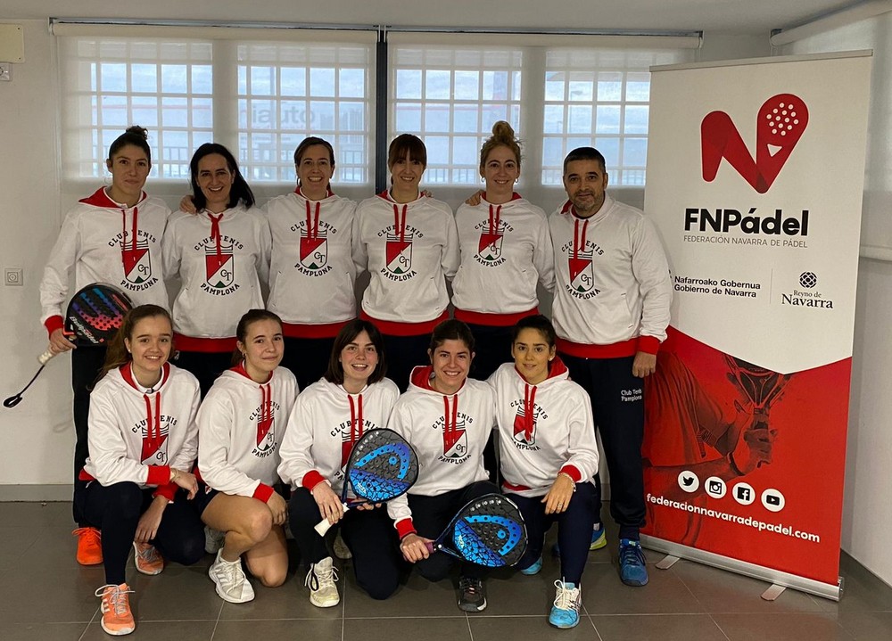 Itaroa Pablo Sempr&uacute;n Sport Center y Club Tenis Pamplona vencen en el Campeonato Navarro por Equipos Absolutos de Clubes