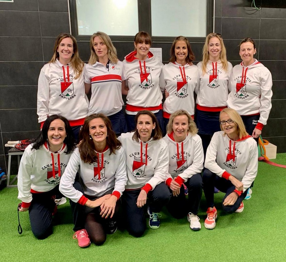 Itaroa Pablo Sempr&uacute;n Sport Center y Club Tenis Pamplona vencen en el Campeonato Navarro por Equipos de Clubes de Veteranos