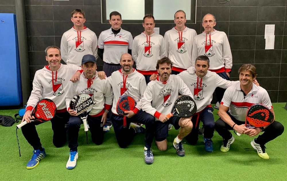 Itaroa Pablo Semprún Sport Center y Club Tenis Pamplona vencen en el Campeonato Navarro por Equipos de Clubes de Veteranos