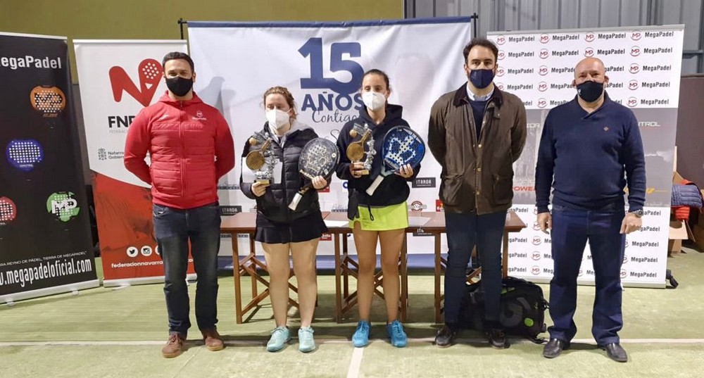 Maite Gabarr&uacute;s y Marta Sexmilo y Julio Mart&iacute;nez e Ignacio Santos vencen en la tercera prueba del Circuito Navarro Absoluto