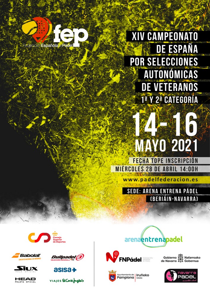 Navarra acogerá el Campeonato de España por Selecciones Autonómicas de Veteranos