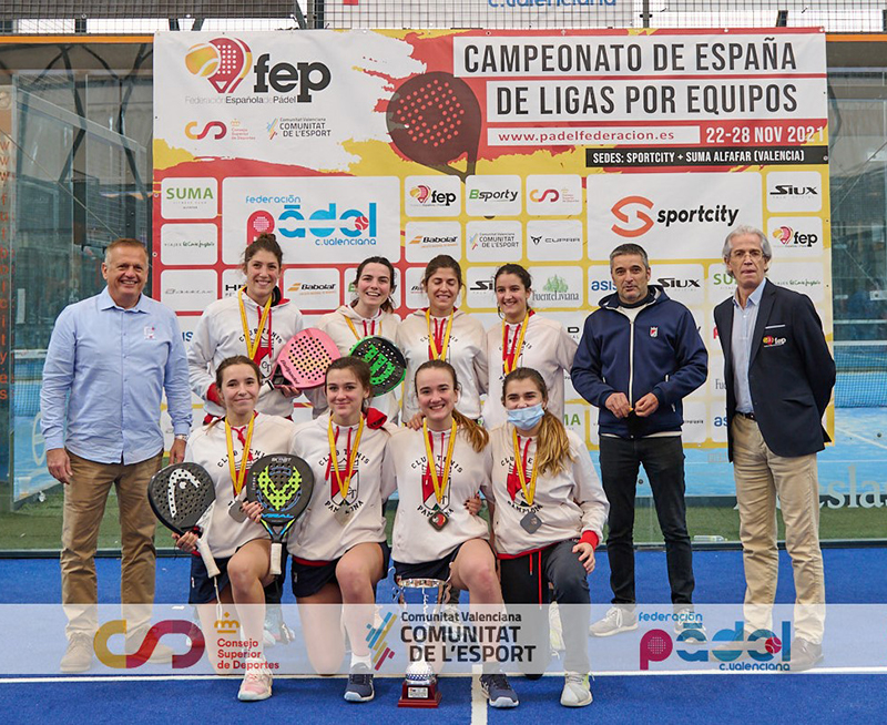 El Club Tenis Pamplona, Campe&oacute;n de Espa&ntilde;a Femenino de Ligas Auton&oacute;micas