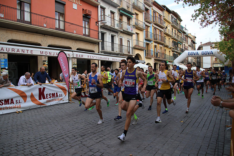 Estella acogi&oacute; el Campeonato Navarro de 5 y 10 kil&oacute;metros.