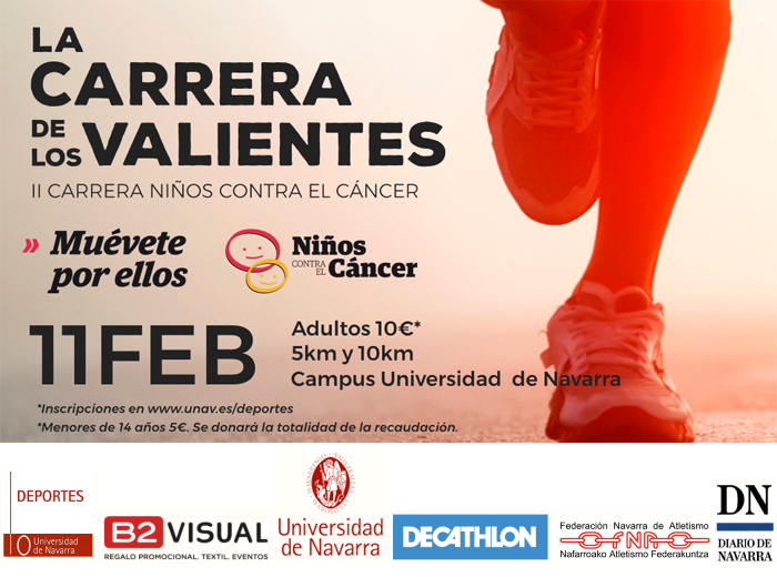&quot;La carrera de los valientes&quot; el domingo 11 de febrero en la Universidad de Navarra