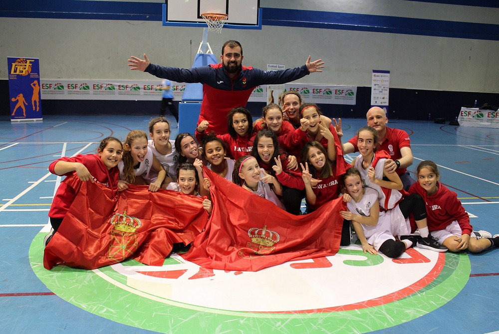 &Eacute;xito navarro en el Campeonato de Selecciones Territoriales de Euskadi y Navarra en categor&iacute;a Minibasket