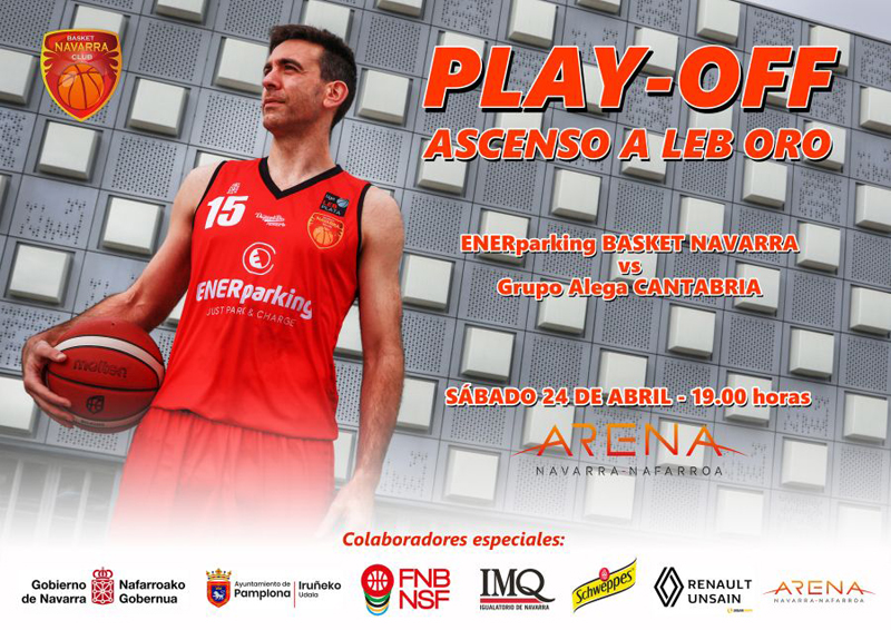 El Navarra Arena, anfitri&oacute;n del Play Off de Basket Navarra