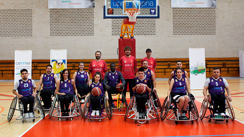 Segundo e hist&oacute;rico partido del BSR Navarra en la Liga Norte