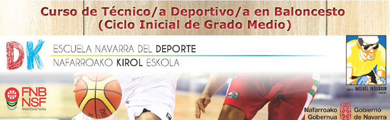 Curso de T&eacute;cnico Deportivo en Baloncesto